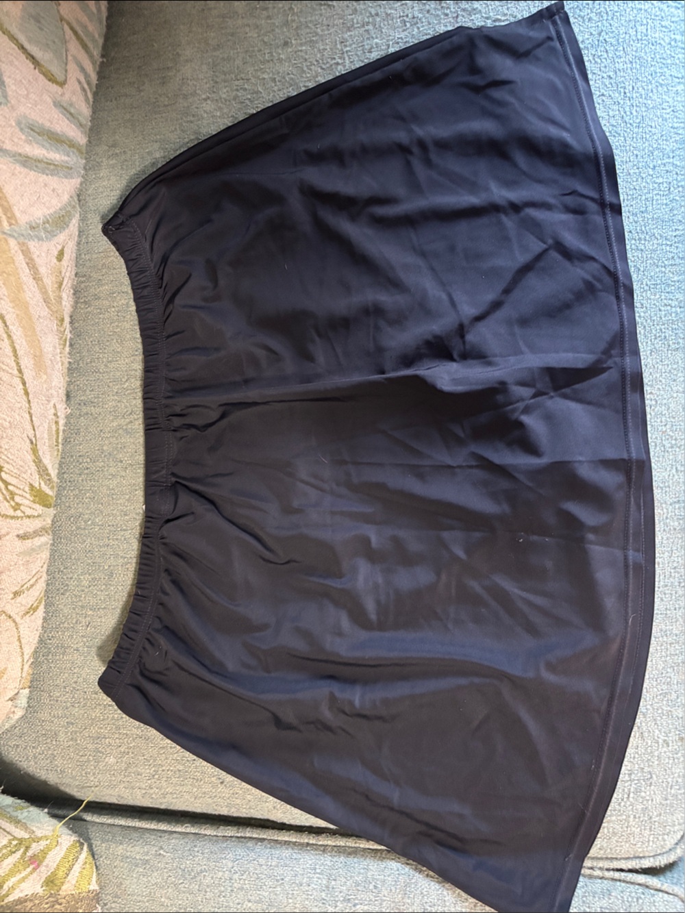 croft & barrow black Swimsuit Skirt/ bottoms with Elastic Waistband